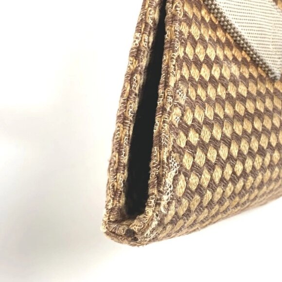 HERMES Panier Bus PM Bag Tote Bag Beach bag Hand Bag linen Beige/Brown - Picture 13 of 14